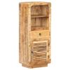vidaXL Visoka omarica 45x32x110 cm robusten mangov les