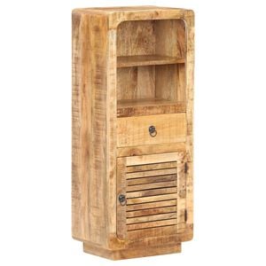 vidaXL Visoka omarica 45x32x110 cm robusten mangov les