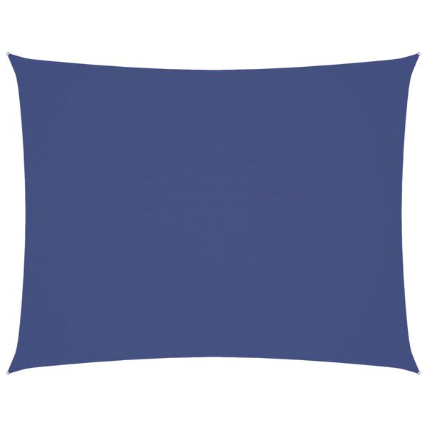 vidaXL Senčno jadro oksford blago pravokotno 3x4,5 m modro
