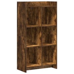 vidaXL Knjižna omara Dimljen hrast 59 x 30 x 111 cm Inženirski les