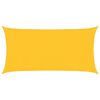 vidaXL Senčno jadro 160 g/m&sup2; rumeno 2x4 m HDPE