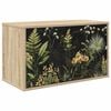 vidaXL Stenska TV omarica RHENEN 69 x 33 x 40 cm Sonoma hrast