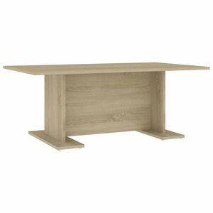 vidaXL Klubska mizica sonoma hrast 103,5x60x40 cm iverna plo&scaron;ča