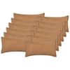 vidaXL Prevleka za blazino 12 kos HOUTEN Bež 40 x 80 cm Boucl&eacute;