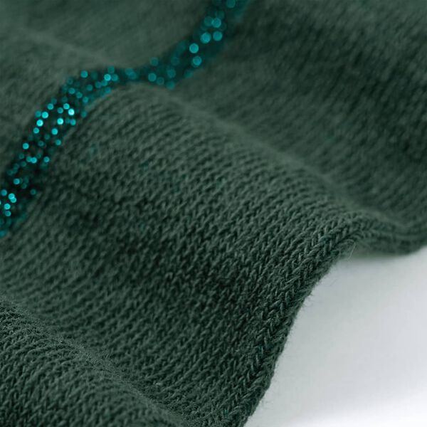 Otro&scaron;ke hlačne nogavice temno zelene 116