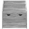 vidaXL Otro&scaron;ka knjižnica Siva Sonoma 60 x 29,5 x 69 cm Konstruiran les