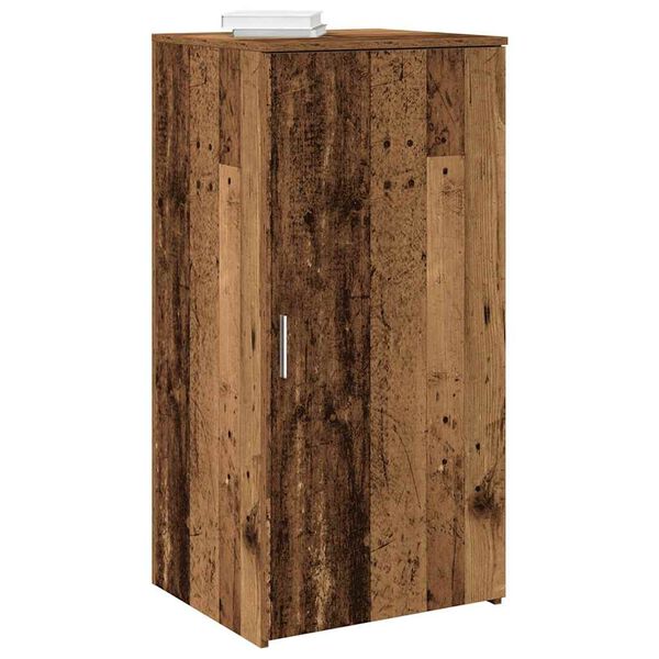 vidaXL shranjevalna omara Old Wood 50x45x103,5 cm inženirski les