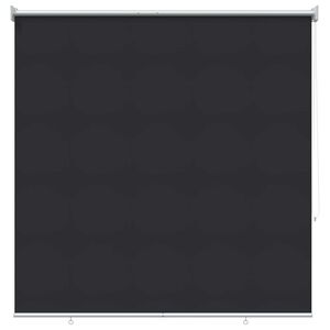 vidaXL Rolo zavesa z UV za&scaron;čito Antracit 140 x 140 cm Poliester