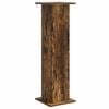 vidaXL Stojalo za rastline Dimljen hrast 30,5 x 30 x 100,5 cm