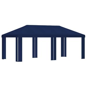 vidaXL Pokrov za gazebo 6 x 3 m Modra Poliester 190