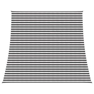 vidaXL Senčna platna Pravokotna 4/5 x 4 m HDPE Antracitna in bela
