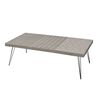 vidaXL Klubska Mizica 120x60x38 cm Siva