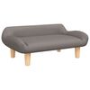 vidaXL Otro&scaron;ki kavč taupe 70x40x24 cm blago