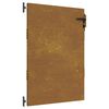 vidaXL Vrtna vrata 85x125 cm kortensko jeklo