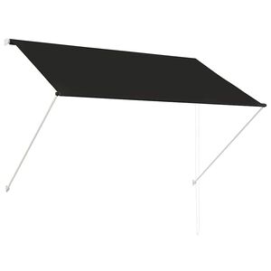 vidaXL Zložljiva tenda 200x150 cm antracit