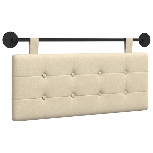 vidaXL Visoki naslon za glavo Namestitev na steno blago