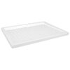 vidaXL Tu&scaron; pladnji 80 x 100 x 4 cm ABS