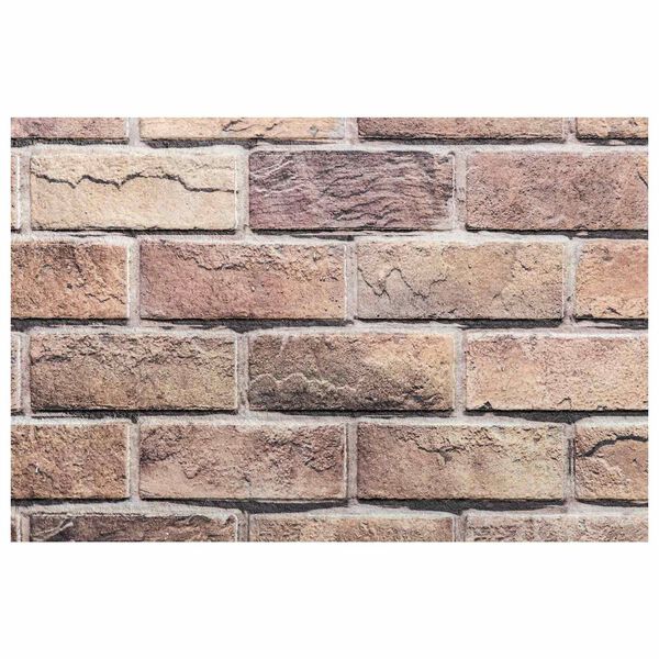 vidaXL Stenske plo&scaron;če 10 pcs Rjava in siva 100 x 50 cm EPS pena