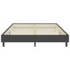 vidaXL Posteljni okvir boxspring sivo blago 140x200 cm