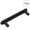 vidaXL Ročaj za omaro 474 kos Črna 121 x 16.6 x 28.3 mm elezo