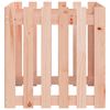 vidaXL Vrtno korito z ograjico 60x60x60 cm trden les douglas