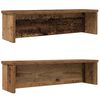 vidaXL Kitchen Racks Stackable 2 pcs star les 50x15x16 cm