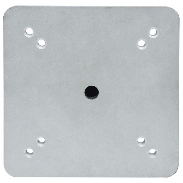 vidaXL Talni podstavek za senčnik s palico 16x16x52 cm jeklo