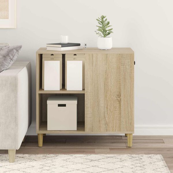 vidaXL Mačja hi&scaron;a Sonoma 72 x 42.5 x 70 cm Konstruiran les