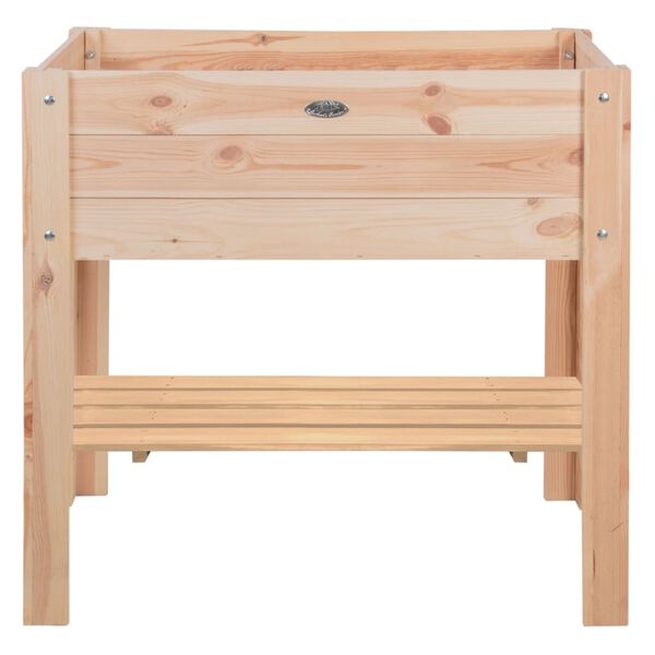 Esschert Design Visoka greda z L nogami naravna S