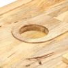 vidaXL Klubska mizica v obliki kasete 100x52x45 cm trden mangov les