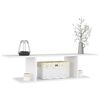 vidaXL Stenska TV omarica bela 103x30x26,5 cm