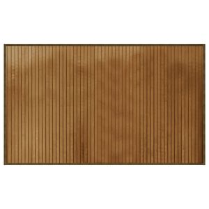 vidaXL Preproga pravokotna rjava 60x100 cm bambus