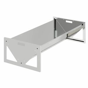 vidaXL Hranilnica za živino Srebrna 108 x 50 x 28 cm 10 kg