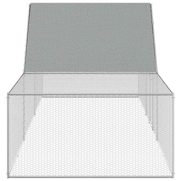 vidaXL Koko&scaron;njak 6x2x2 m pocinkano jeklo