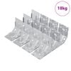 vidaXL Nosilec 212 pcs Cinkano 106 x 55 x 1,5mm Jeklo