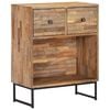 vidaXL Komoda iz predelane tikovine 60x30x75 cm