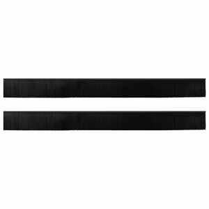 vidaXL Samolepljiva tesnila za vrata 2 kos 100 cm Aluminijeva zlitina