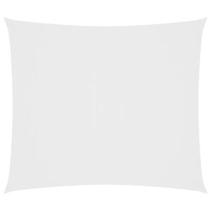 vidaXL Senčno jadro oksford blago pravokotno 2x2,5 m belo