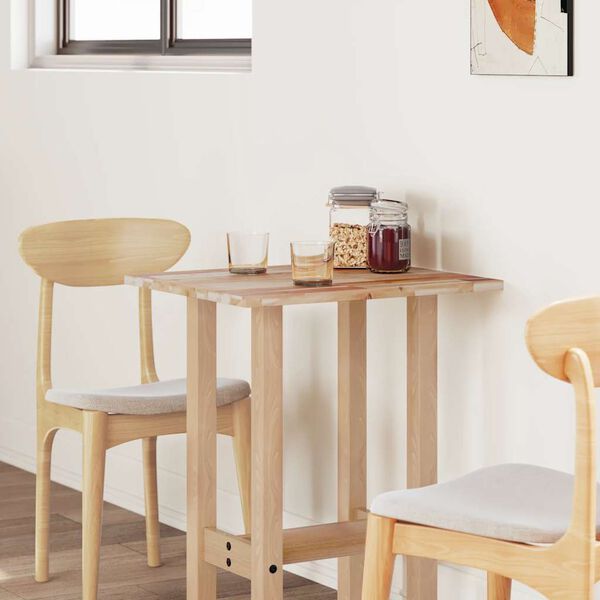 vidaXL Mizna plošča pravokotna 60x50x2 cm trden akacijev les