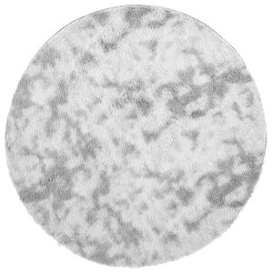 vidaXL Visoka ko&scaron;ata preproga NAVARRA srebrno siva 240x240cm poliester