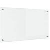 vidaXL Kuhinjski panel Transparentno 90 x 50 cm kaljeno steklo