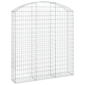 vidaXL Obokana gabonska ko&scaron;ara 150x30x160/180 cm pocinkano železo
