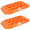 vidaXL Traction Board 2 kos Oranžna 57,5x30,5x5,5 cm Ojačana najlon