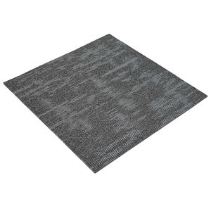 vidaXL Preproga plo&scaron;čica Antracitna siva 50 x 50 cm 4 pcs