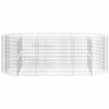 vidaXL Visoka greda gabion pocinkano železo 300x100x100 cm