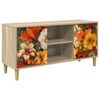 vidaXL TV omarica GENNEP 102 x 33 x 50 cm Sonoma Inženirski les