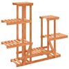 vidaXL Stojalo za rastline 95x25x96 cm trden les jelke