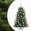 vidaXL Umetna božična jelka z bučko 120 cm 150 LED Toplo bela