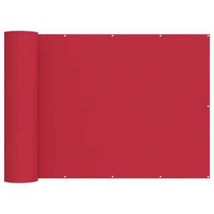 vidaXL Zaslon za zasebnost na balkonu 150 x 700 cm Blago s PU prevleko