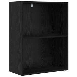 vidaXL Knjižna polica 60 x 30 x 76.5 cm Inženirski les Črna Orehovina